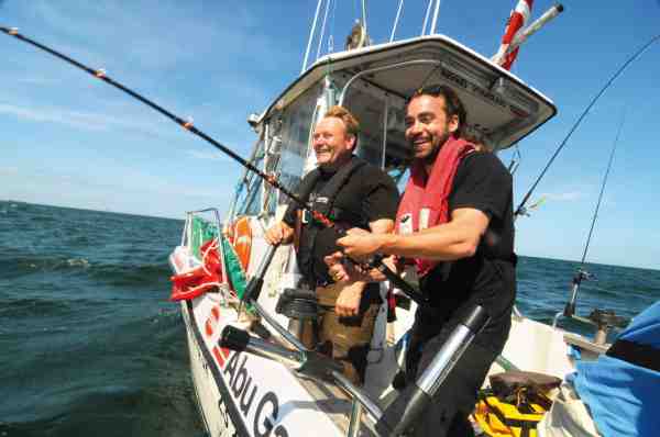 Action med torsk og korte ærmer – meget bedre bliver det ikke.