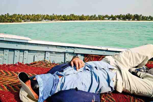 Popperfiskeri er hårdt arbejde, så det kan være hårdt tiltrængt med en slapper en gang imellem...