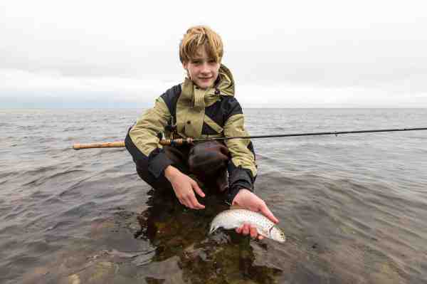 Den første havørred er noget helt særligt uanset størrelse.