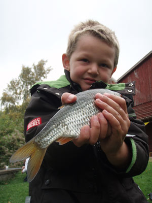 Aktiv Fritid Skaber Fiskere Fisk Fri