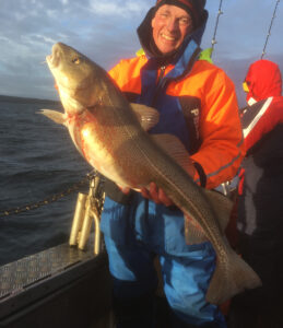 Per Gørtz med torsk fra Øresund
