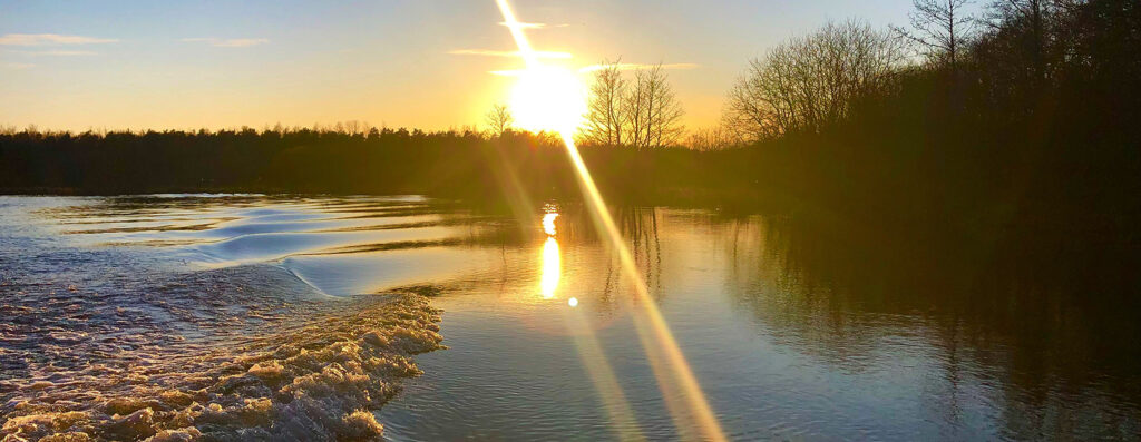 Morgen ved geddesøen