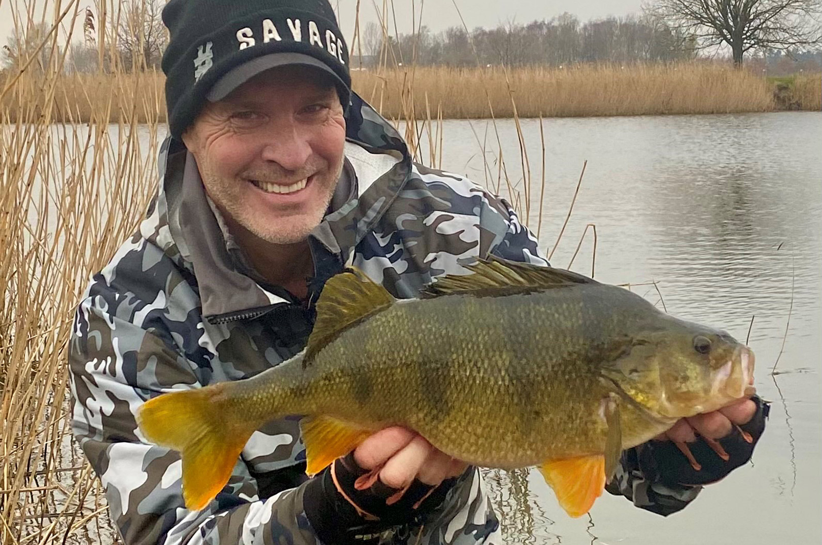 Udfordringens største fisk blev dette prakteksemplar på 2150 gram taget her i dag på en Gravity Ywitch wobler af Mads Grosell.