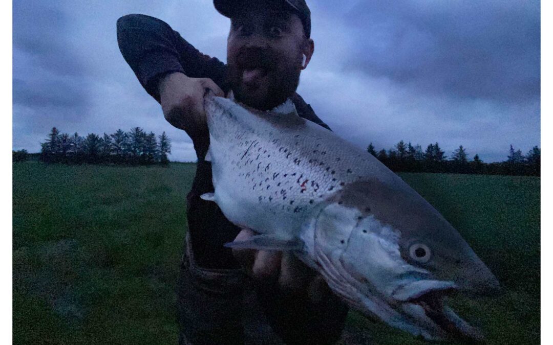 Rene Nielsen med sin flotte majspringer fra Gelså