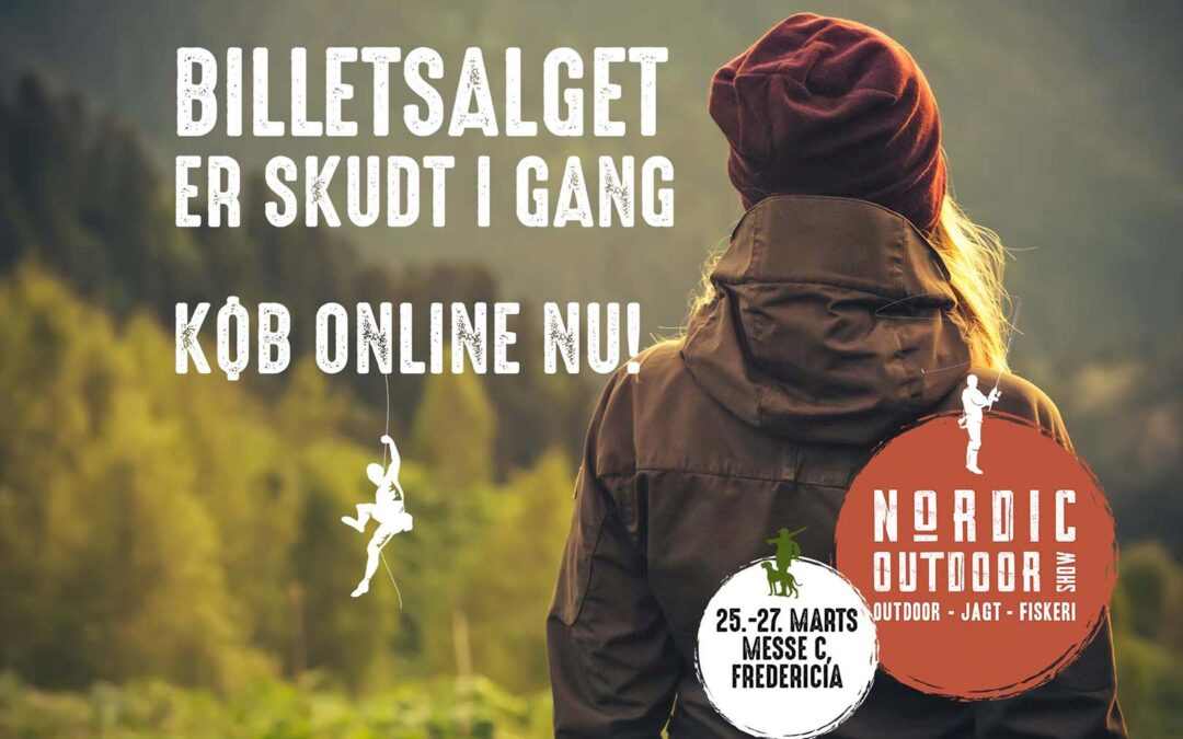 Nu åbnes billetsalget til Nordic Outdoor Show