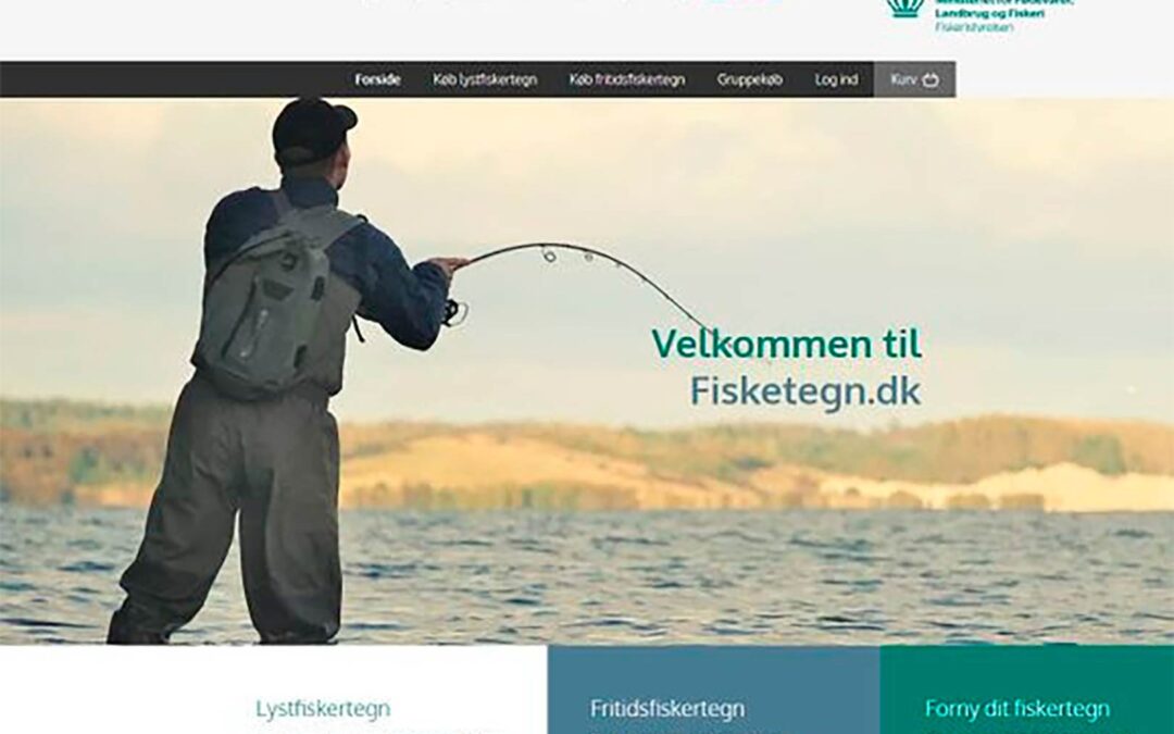 Fiskeristyrelsen har lanceret ny forbedret udgave af fisketegn.dk
