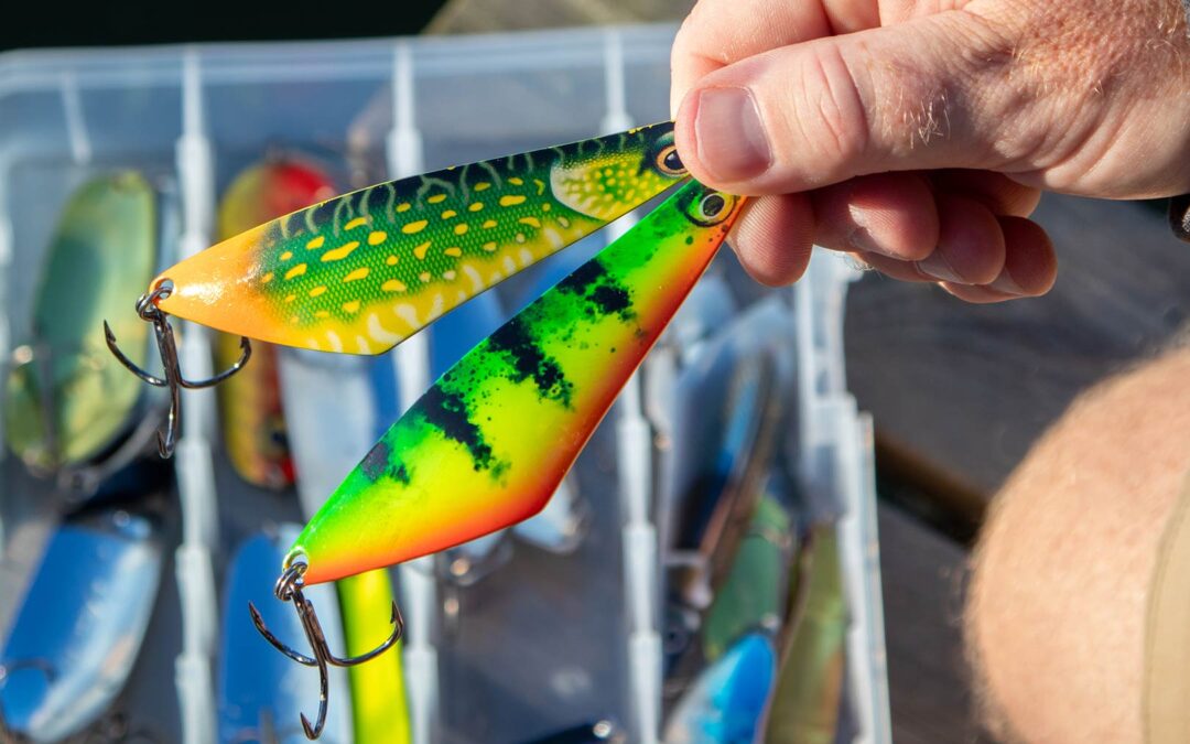 Rapala Harmaja er et super effektivt blink til gedder, men er også uimodståeligt for laks og ørred.