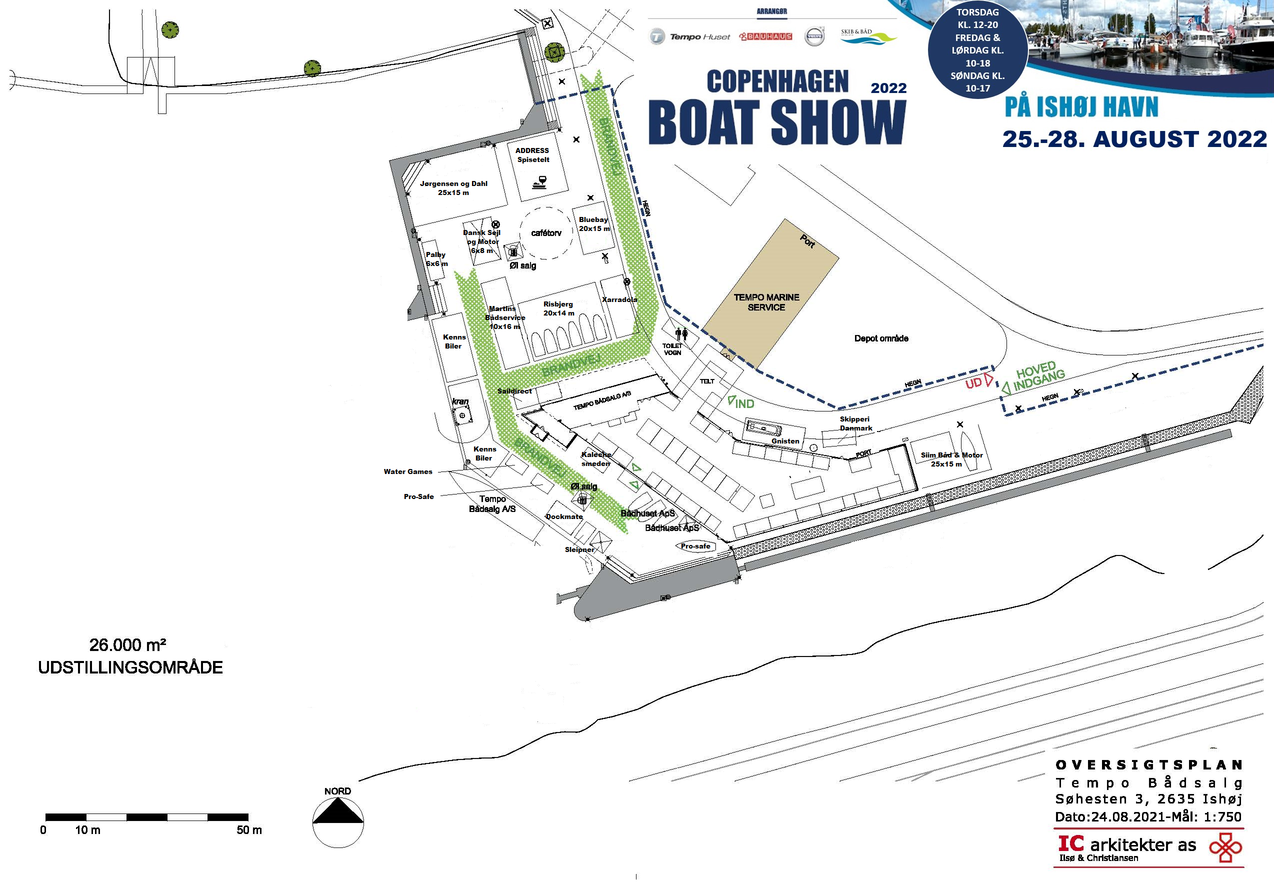 Copenhagen Boat Show 2022 - udstiller i Hallerne.