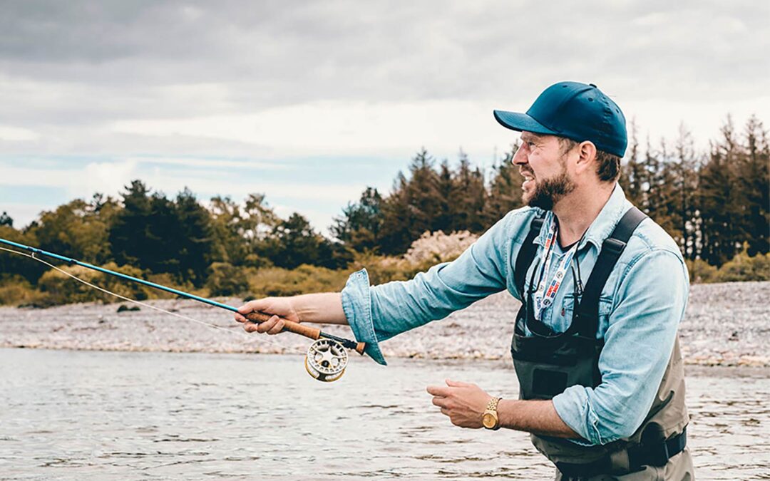 På den Lille Lystfiskerfestivall kan du blandt andet møde Mikkel Frey Damgaard.