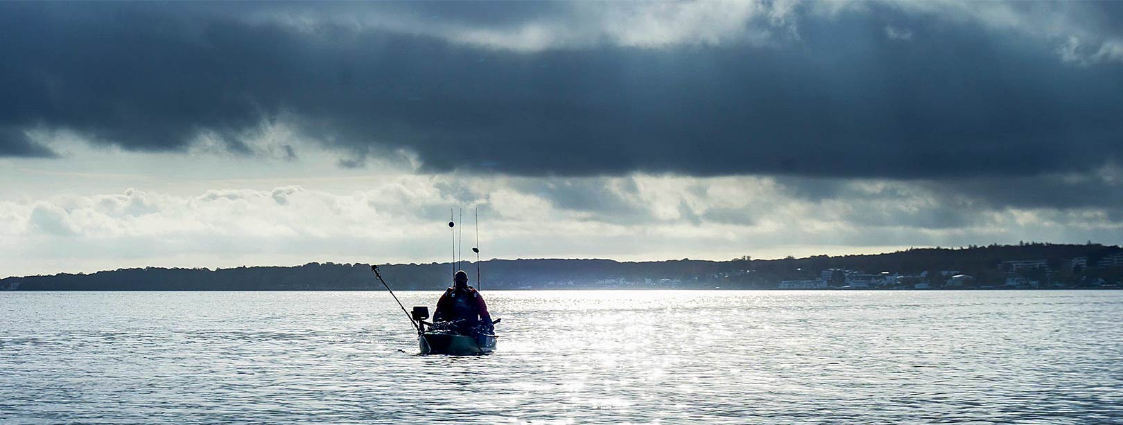 Kajakfiskeri efter torsk i Øresund er en super oplevelse, selv om der er blevet meget længere imellem de større fisk.