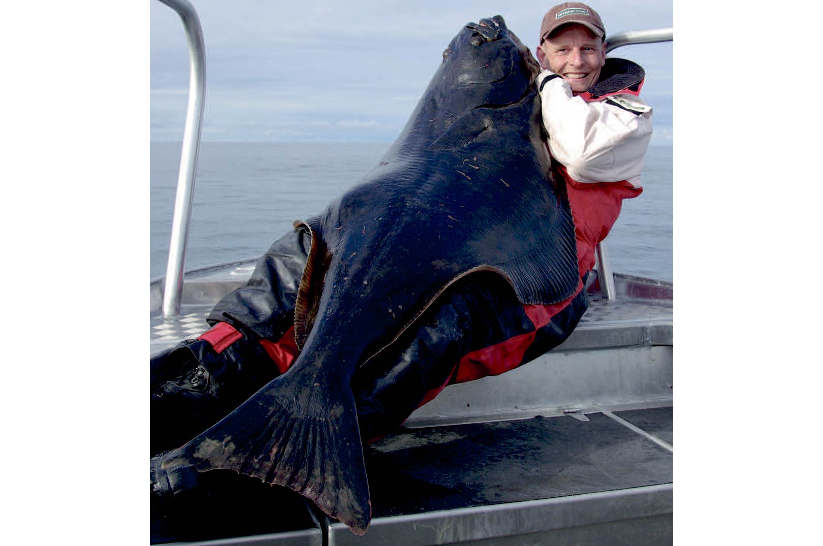 Nikolaj Hjorth er en erfaren ogdygtig hav- og småbådsfisker, der hvert år tilbringer mange timer på Øresund og i Nordnorge. For ham er farven på agnen ikke afgørende – dog har han god erfaring med blå agn til helleflyndere, som fisken her er et tydeligt bevis på