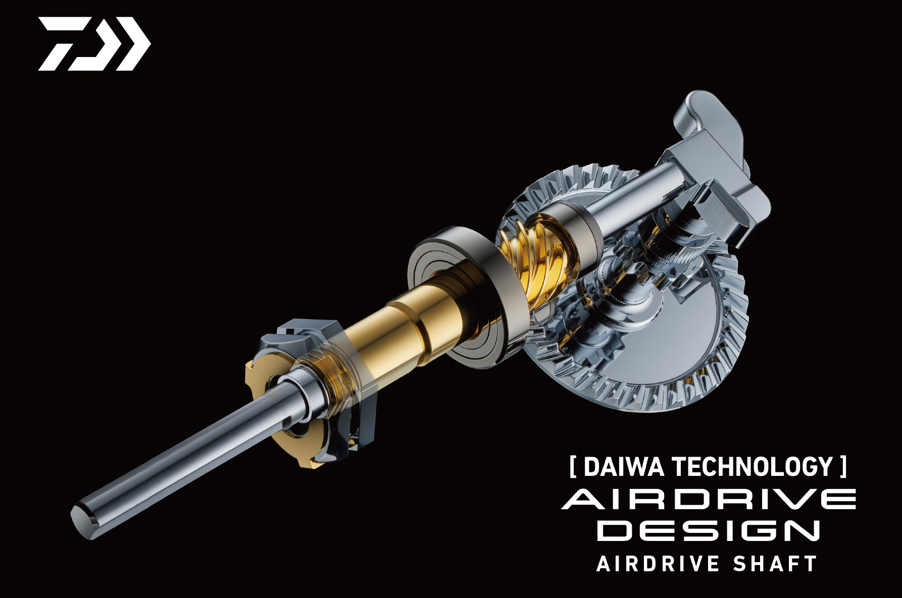 Daiwas Airdrive-teknologi bidrager til at gøre hjulet endnu lettere, bedre afbalanceret og endnu mere smooth under indspinningen. 