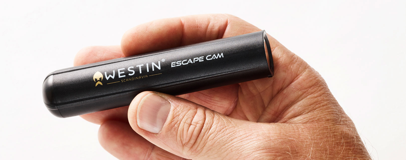 Westins nye Escape Cam er super lille og vejer blot 40 grams, hvilket betyder at det kan kastes med almindeligt spinnegrej.