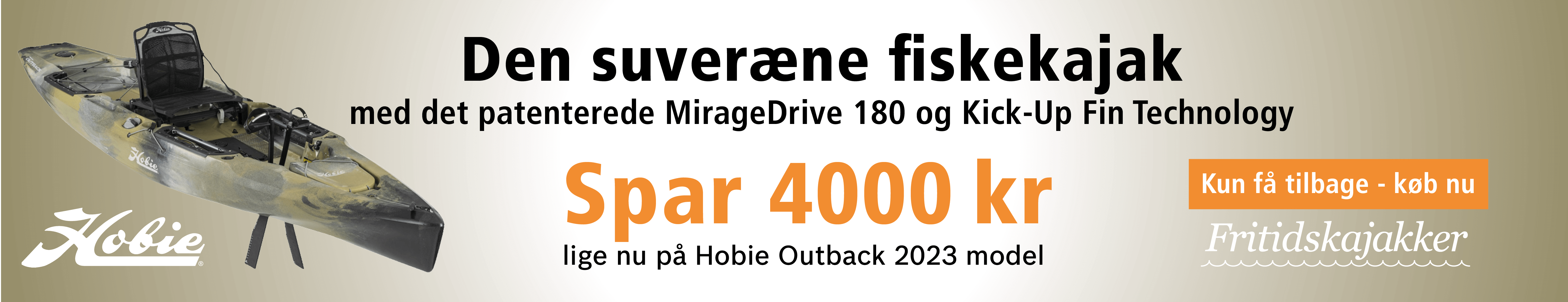 Hobie Outback fiskekajakker.dk