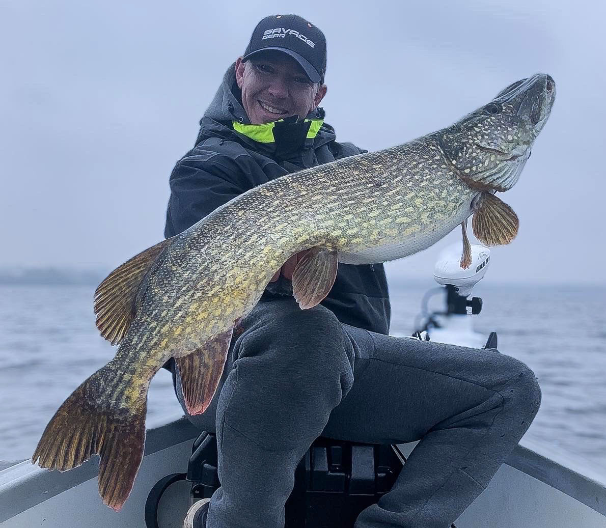 Mikkel får ofte gode gedder, når han fisker efter aborrer med de små softbaits.