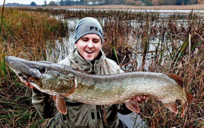 110 CM GEDDE PÅ TOPWATER FRØ