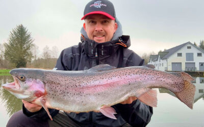 PUT AND TAKE: EN KOLD MEN GOD DAG I TRUUST MØLLE FISKEPARK