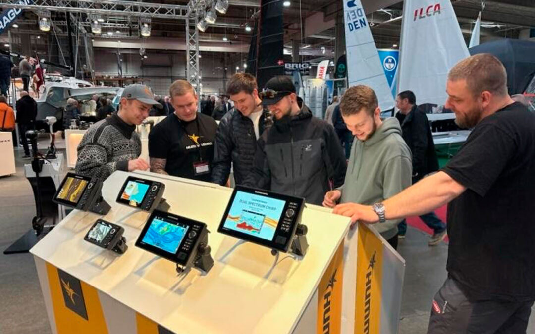Til Maritime Dage 2025 kan du se det nyeste fra bl.a. Humminbird og Minn Kota hos Comstedts stand