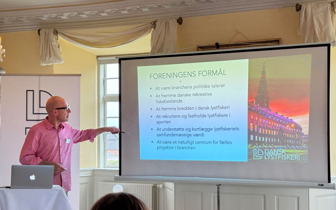 Dansk Lystfiskeris Peter Lyngby fortæller om foreningens arbejde.