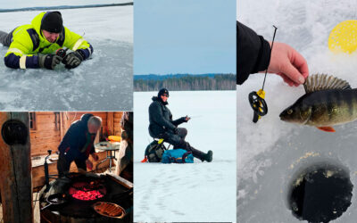 ISFISKERI I JÄMTLAND: NÅR DEN SIDSTE KULDE SKAL NYDES
