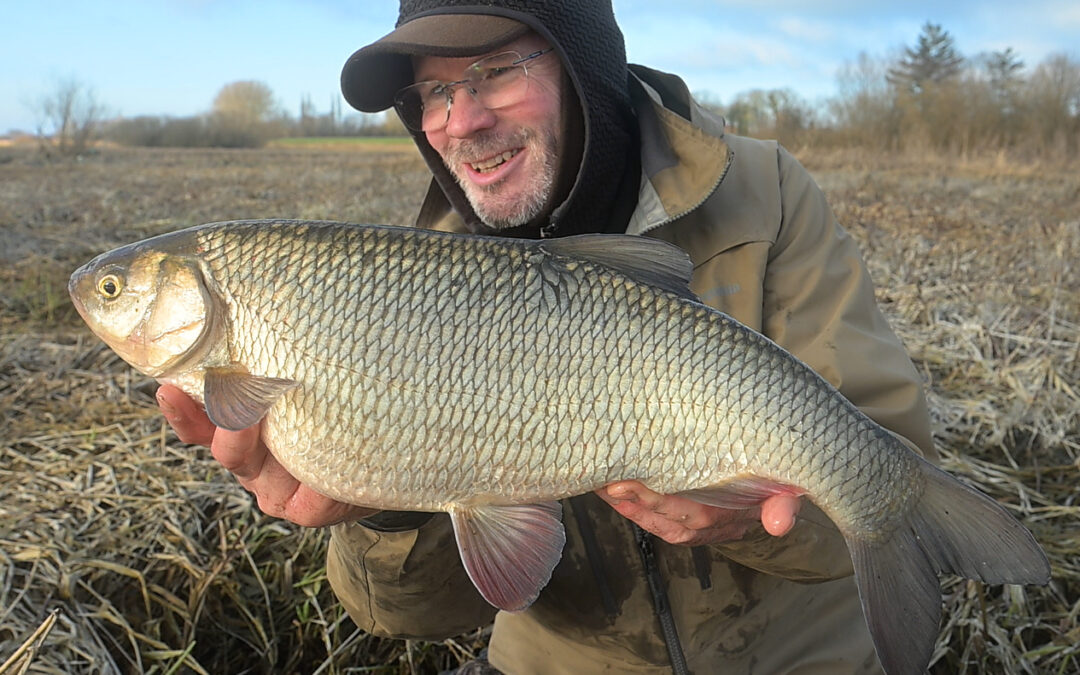 Jens Bursell med en flot rimte fra Tryggevælde Å