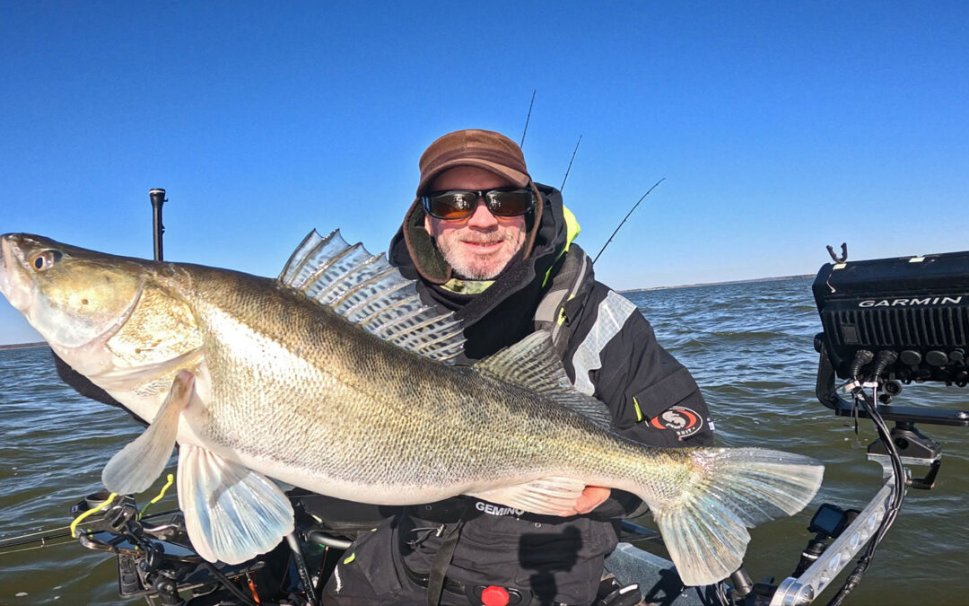 Jens Bursell med en flot sandart