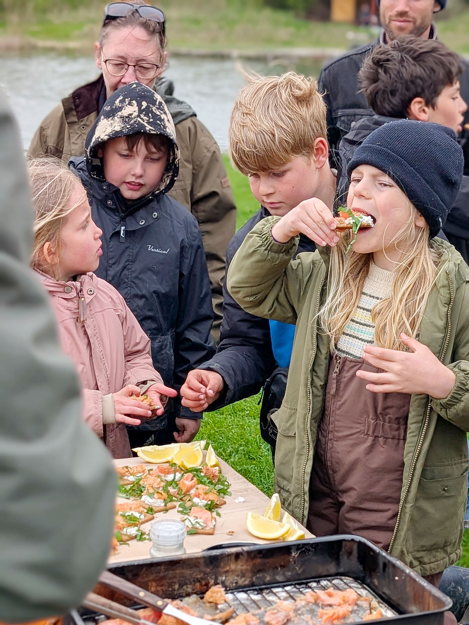 I fredags gæstede Gordon Ørsted Outdoor, hvor der var masser af hyggefiskeri og madlavning over bål.