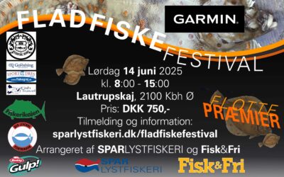 KOM TIL FLADFISKE FESTIVAL D. 14 JUNI