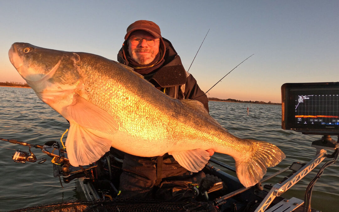 Jens Bursell med en perfekt sandart taget på moving hook rig