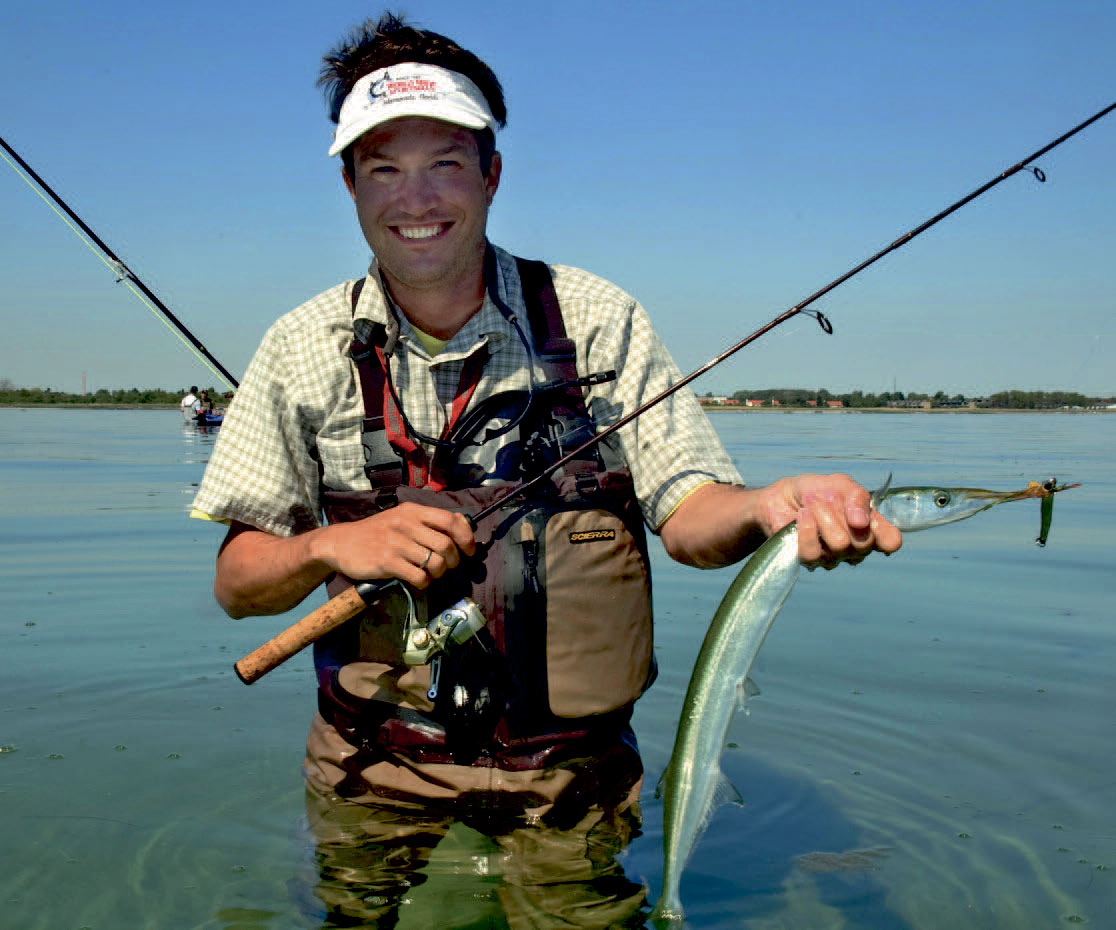 Her er der forfatteren med enhornfisk taget på let UL-grej. En metode der helt klart kan anbefales til at få maksimal fiskeglæde ud af sine næbdyr