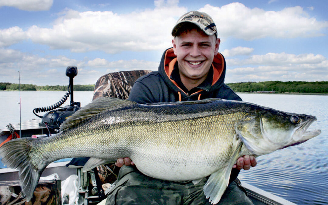 Mikkel Bjørn-Nielsen har oplevet et forrygende søfiskeri denne sommer. Bl.a. med sandart op til 7,8 kilo og gedder op til 14,5 kilo taget med få dages mellemrum.