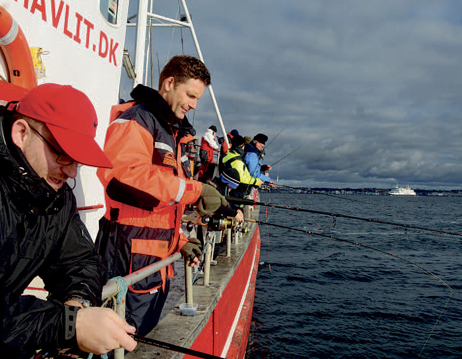 Fiskeri efter fladfisk på Øresund