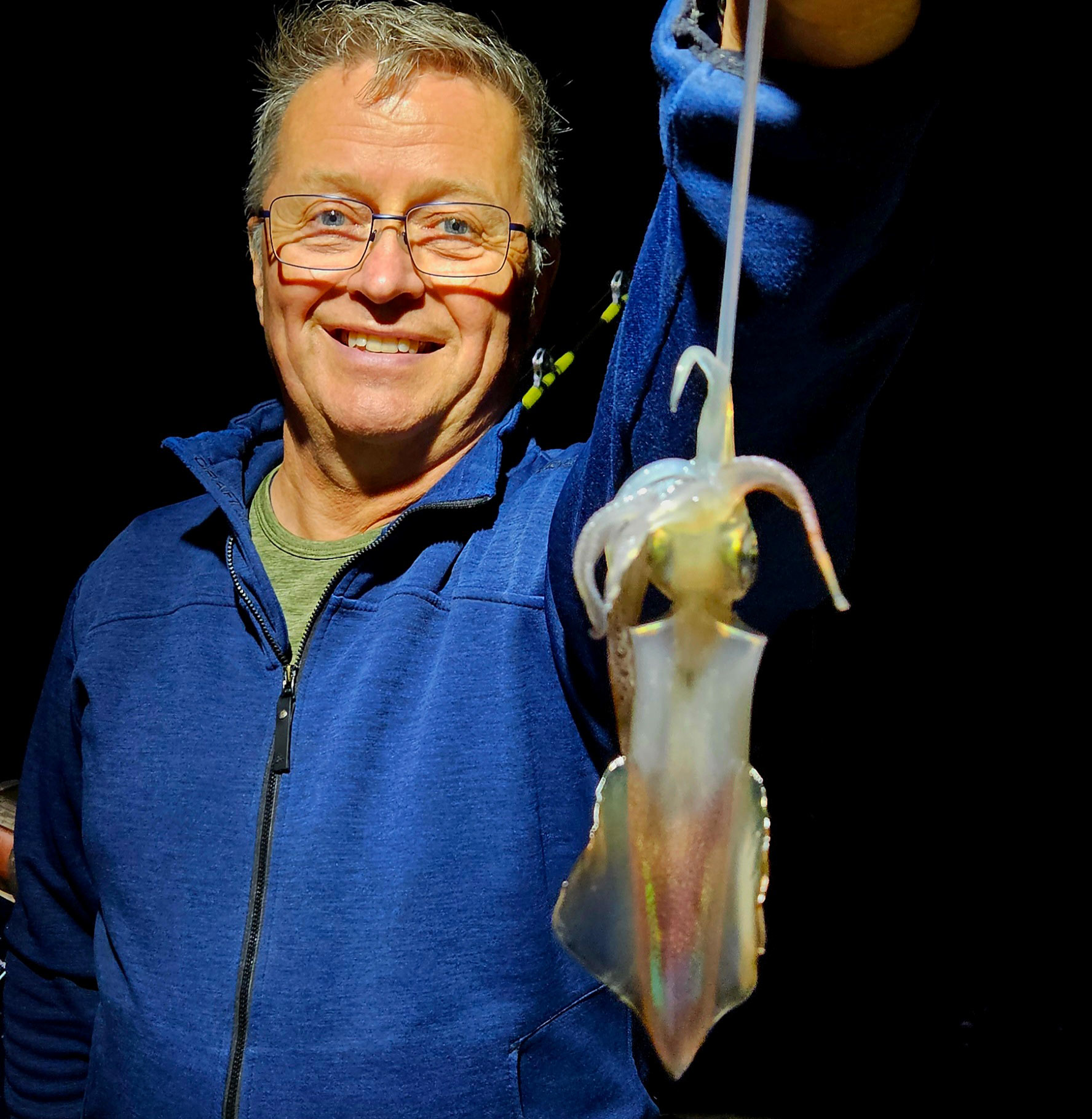 Arne med adriatisk blæksprutte
