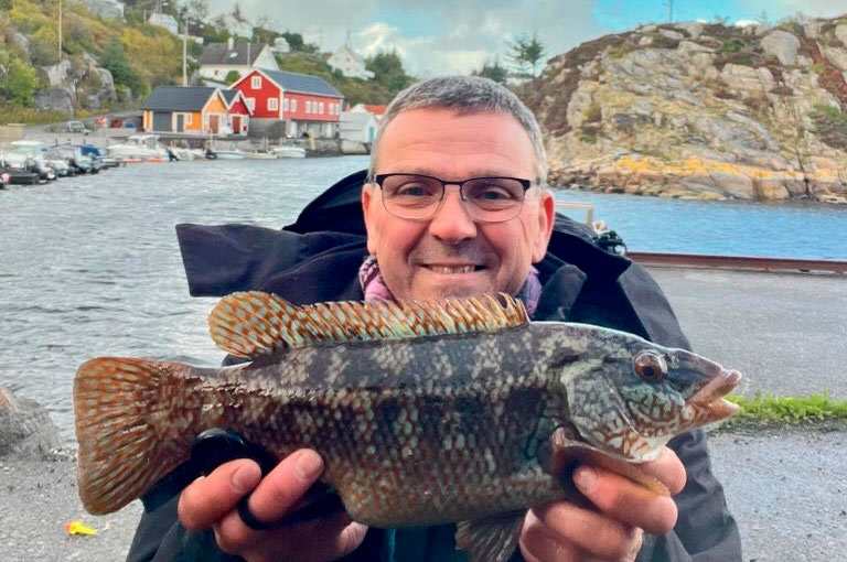 Jesper Larsen med berggylte fra Norge