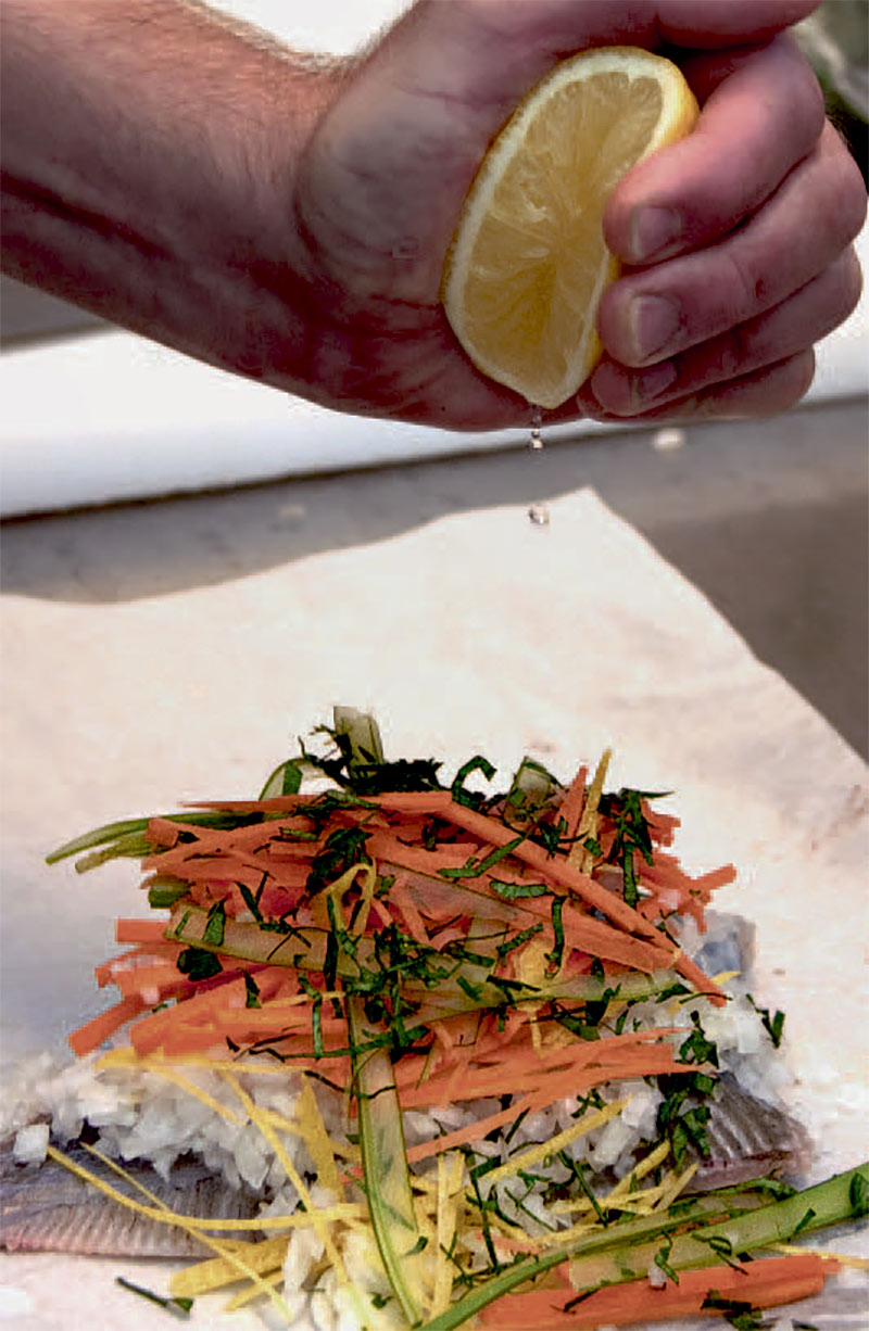 Et ekstra pift citron til fisken er altid godt