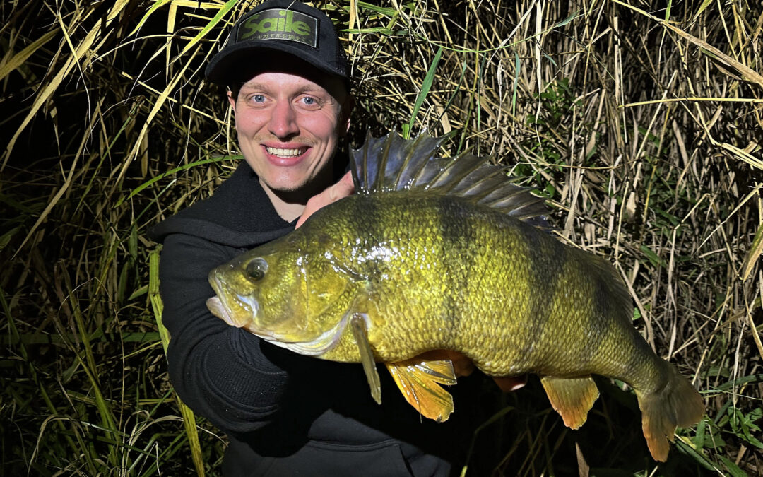Elias Zachariasen med gigantaborre fra Ishøj.