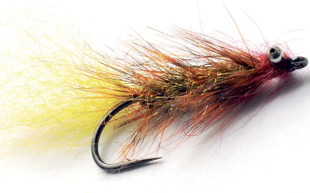 Yellow Tail Fry er en super effektiv flue til kystens havørreder om efteråret.