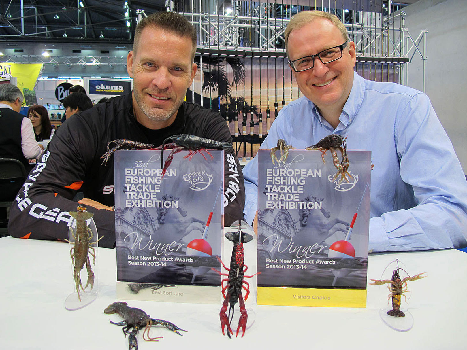 Mads Grosell sammen med grundlæggeren af Svendsen Sport - Lars Svendsen.