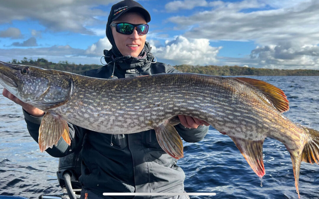 Ole Nørskovs gedde på 111 cm fra Irland.