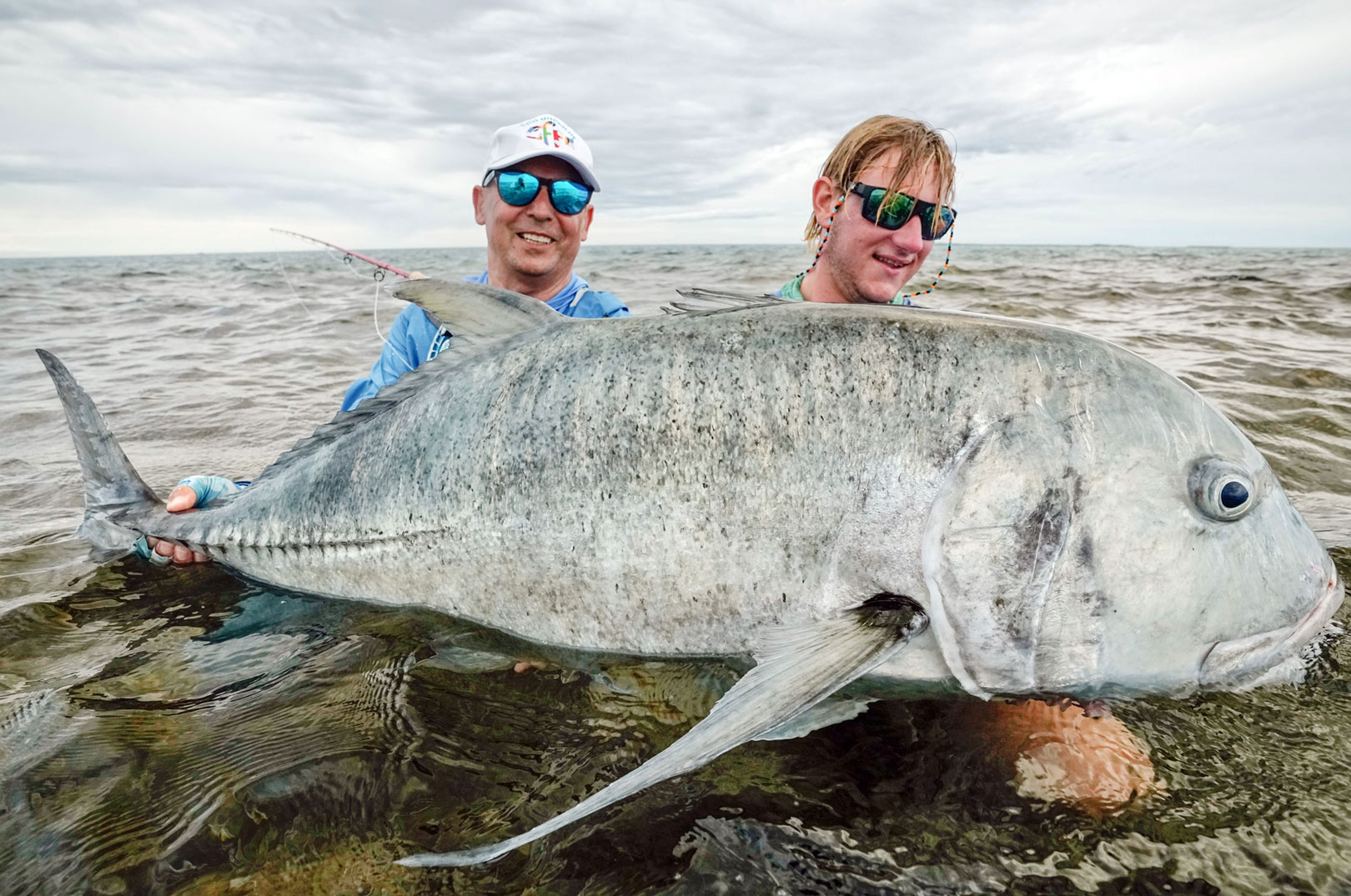 Cosmoledo Atoll byder på et fantastisk flatsfiskeri efter blandt andet GT.