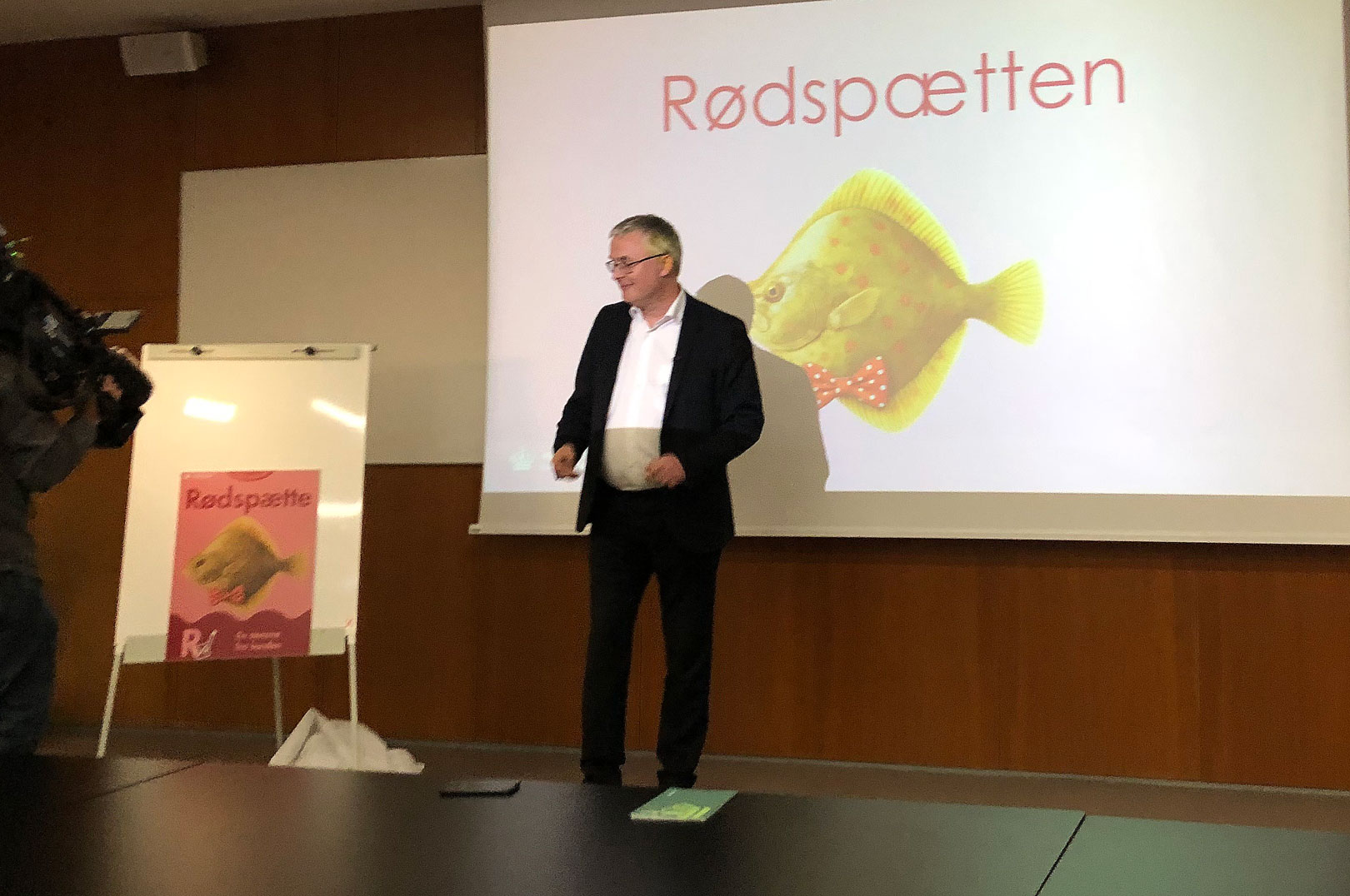 Danmarks Natrionalfisk blev rødspætten