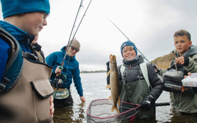 ANTALLET AF JUNIORFISKERE EKSPLODERER I DANMARK