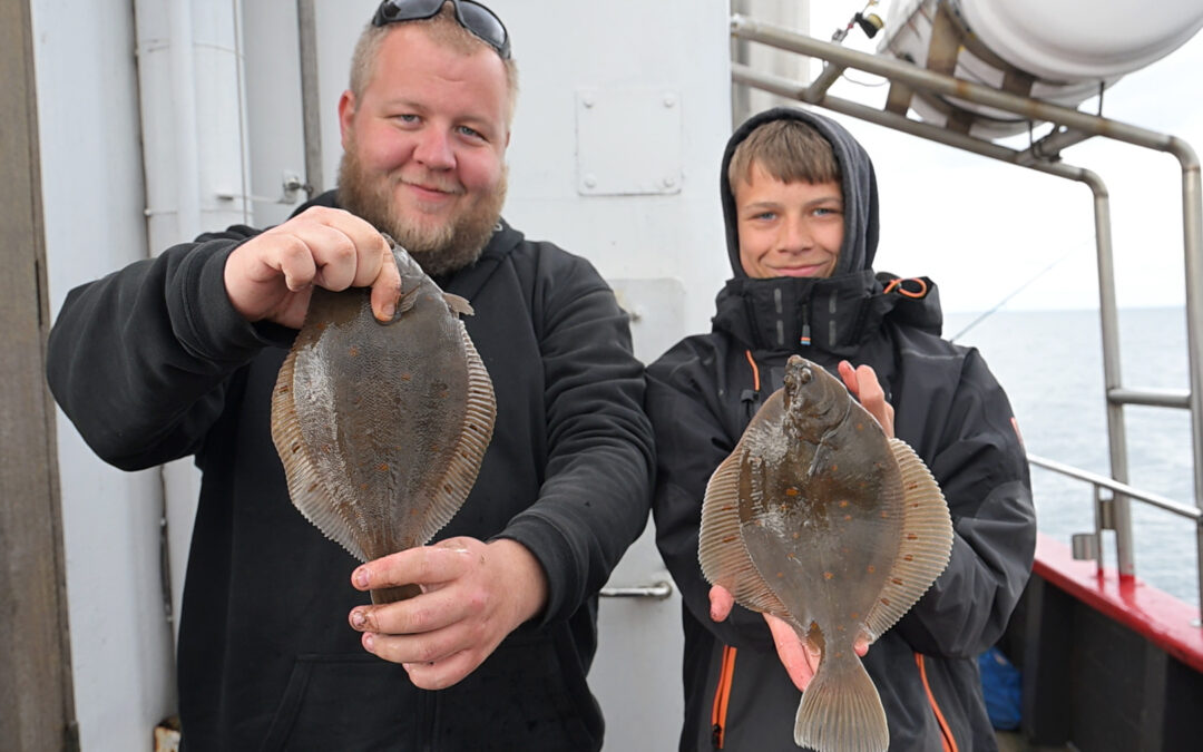 Fladfisketurene med Hvidovre Sport og Spar Lystfiskeri er super hyggelige.