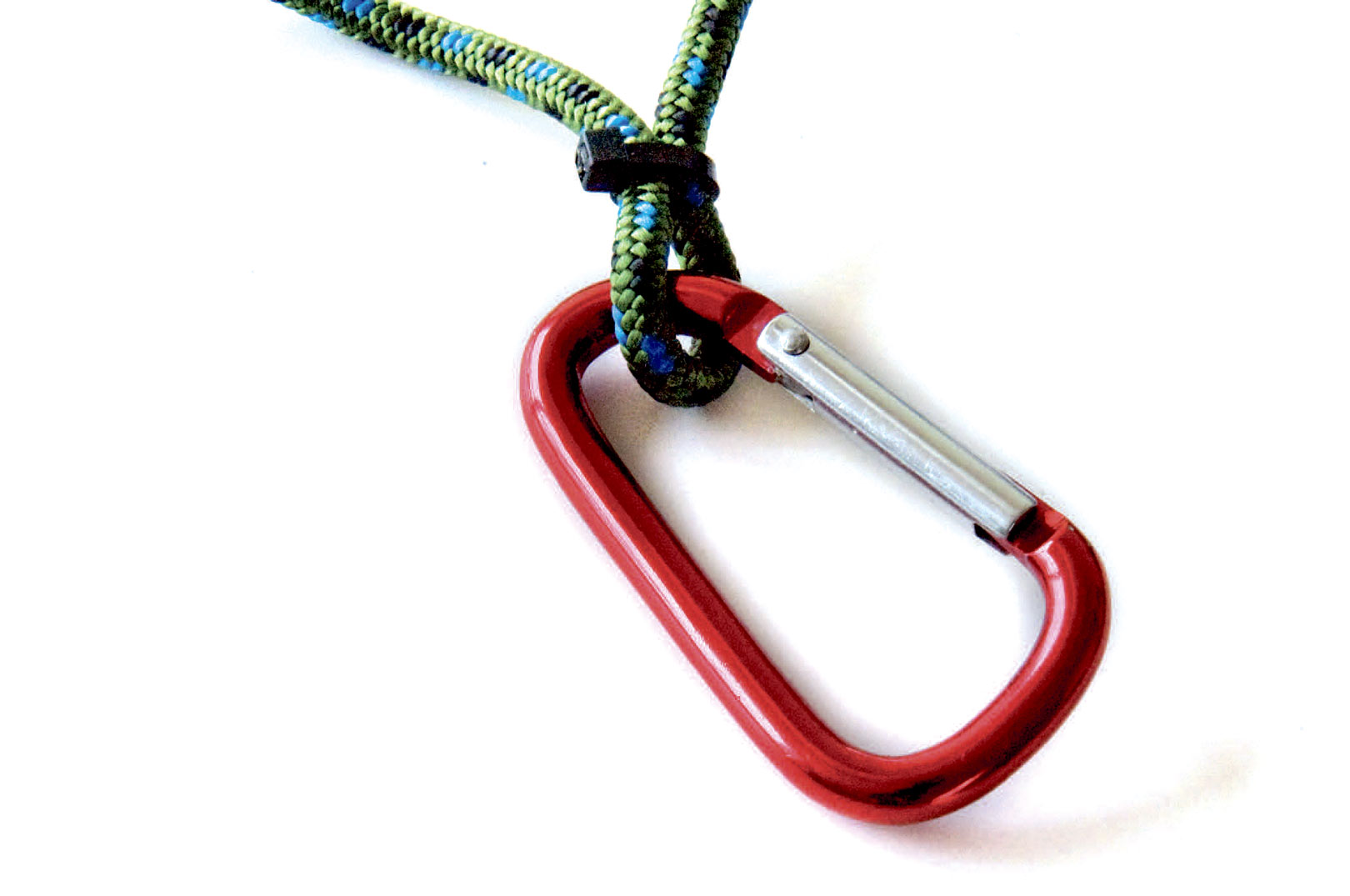 En let måde at finjustere længden afankerlinen til fx flyderingen uden at skulle binde knuder, er at placere en karabin i en strippet løkke midt på linen. Når tovet er stramt låses løkken, men bliver der behov for at ændre ankerdybden, er det let at løsne løkken og skyde karabinen op eller ned ad tovet.