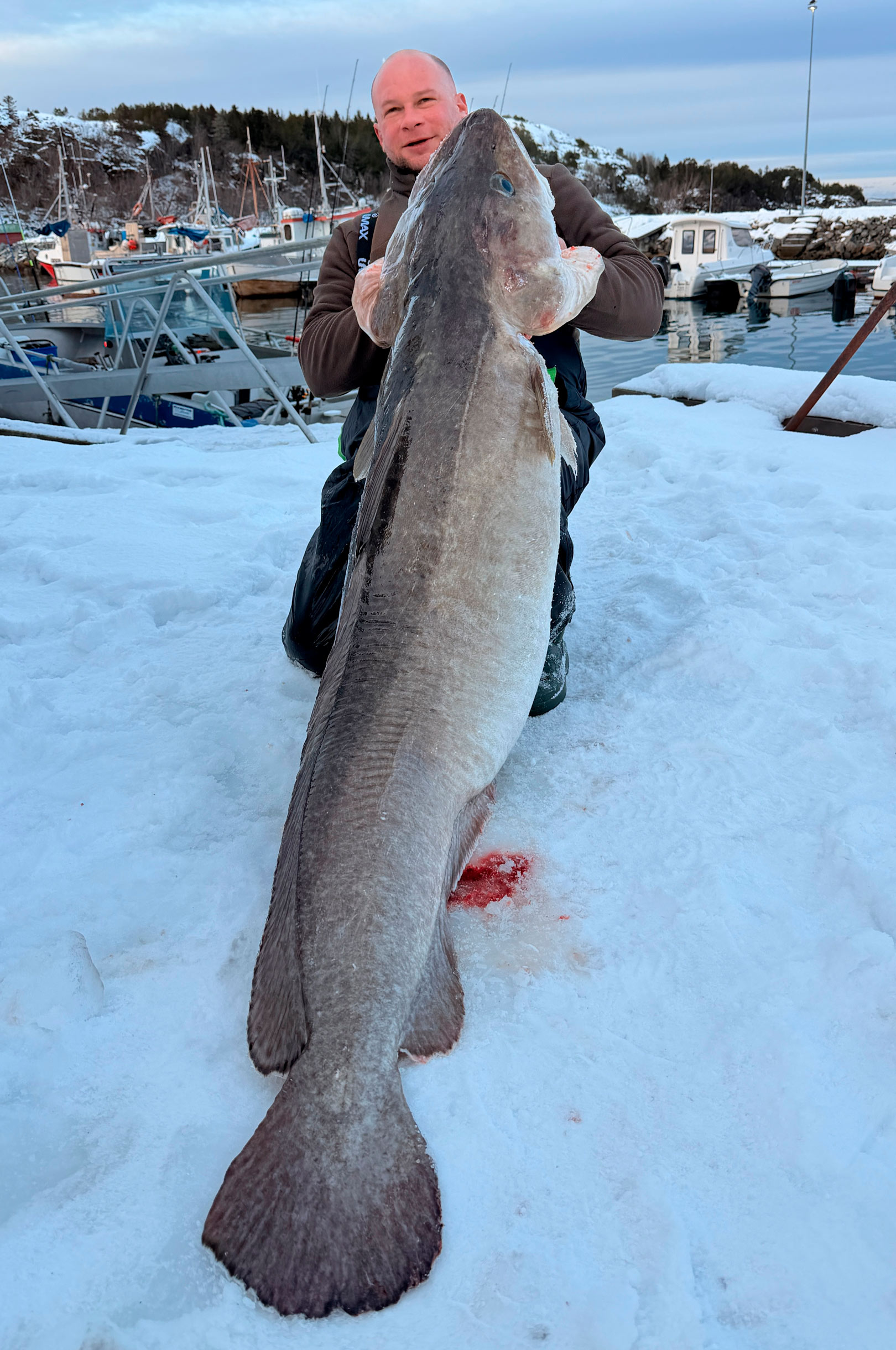 184 cm var den gigantiske lange fra Hitra i Nordnorge.