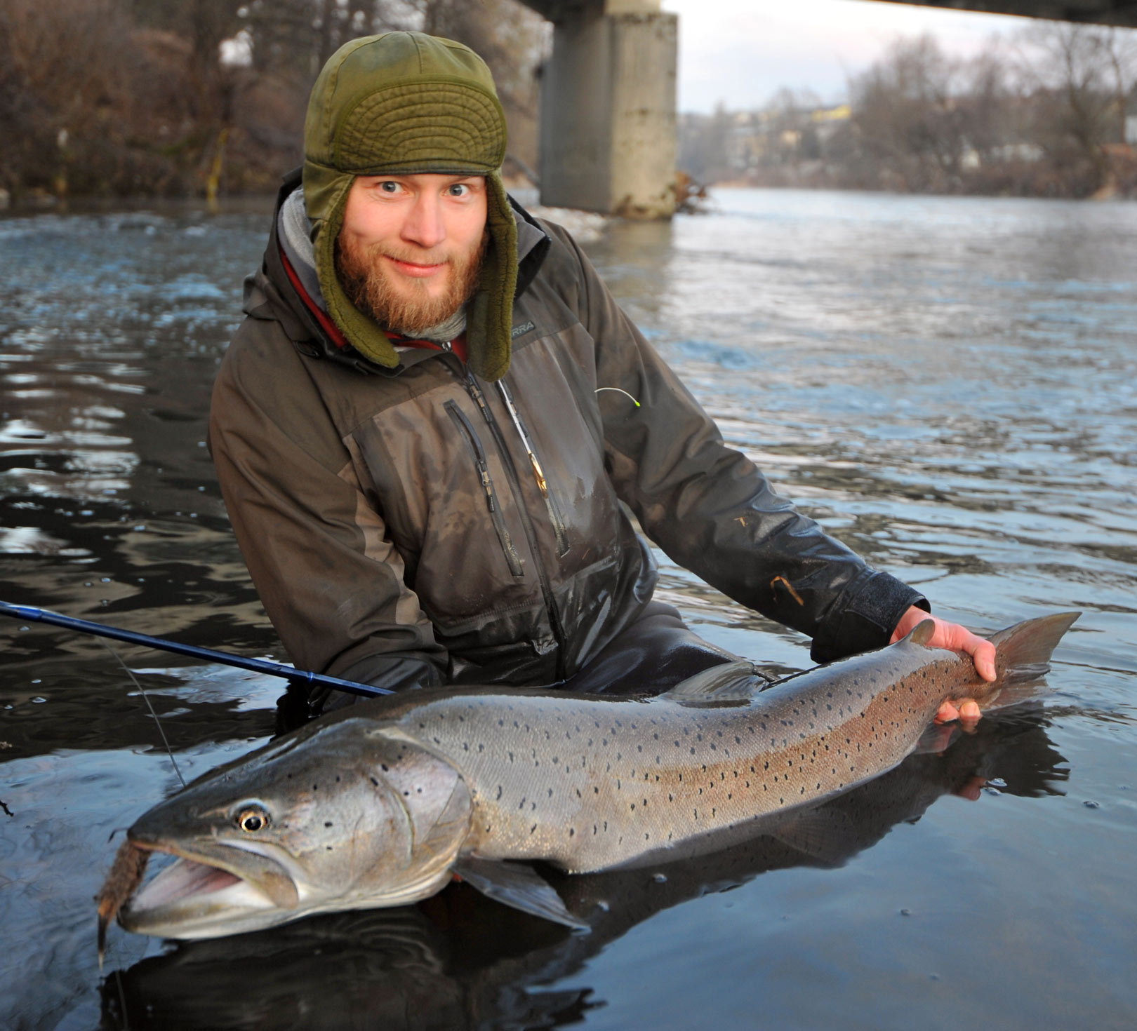 Rasmus en en smuk donaulaks fra Slovenien.