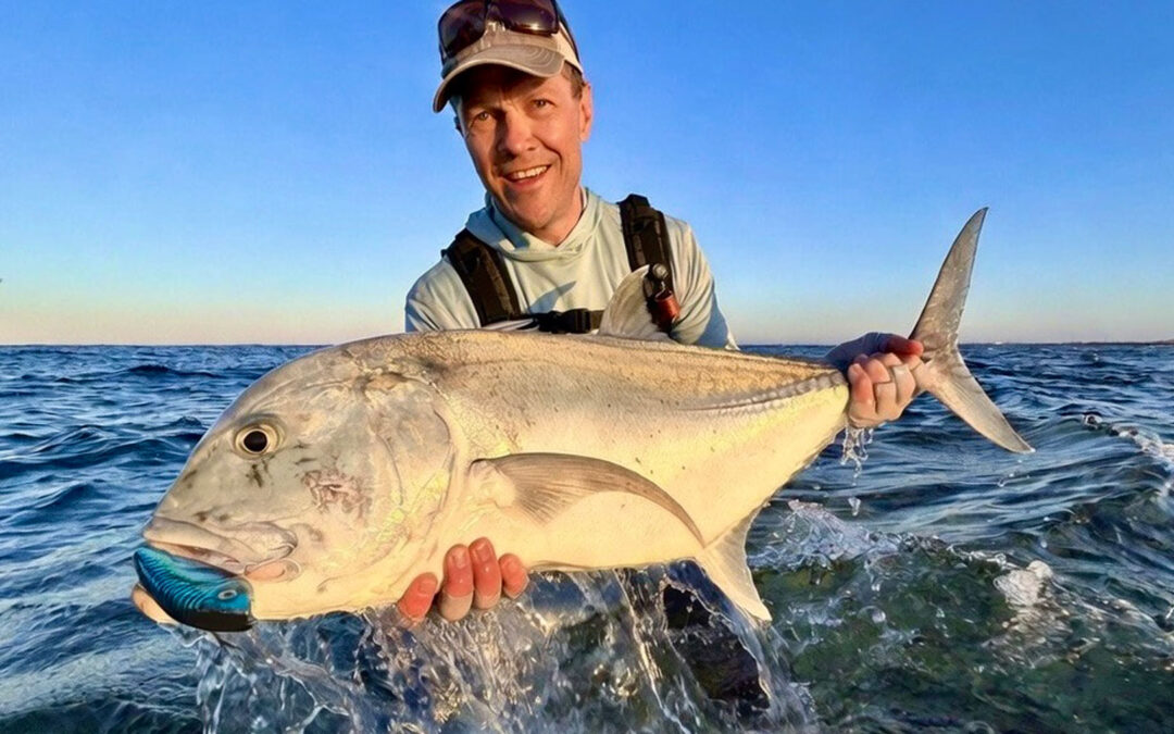 Mikkel Jungersen med sin smukke GT taget på GT Getaway med iFish Travel i Egypten