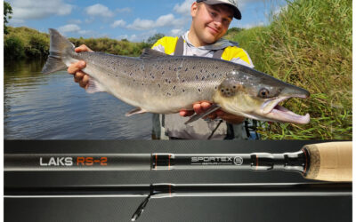 KLAR TIL LAKSESÆSONEN?  VIND DEN NYE SPINNESTANG LAKS RS-2 FRA SPORTEX