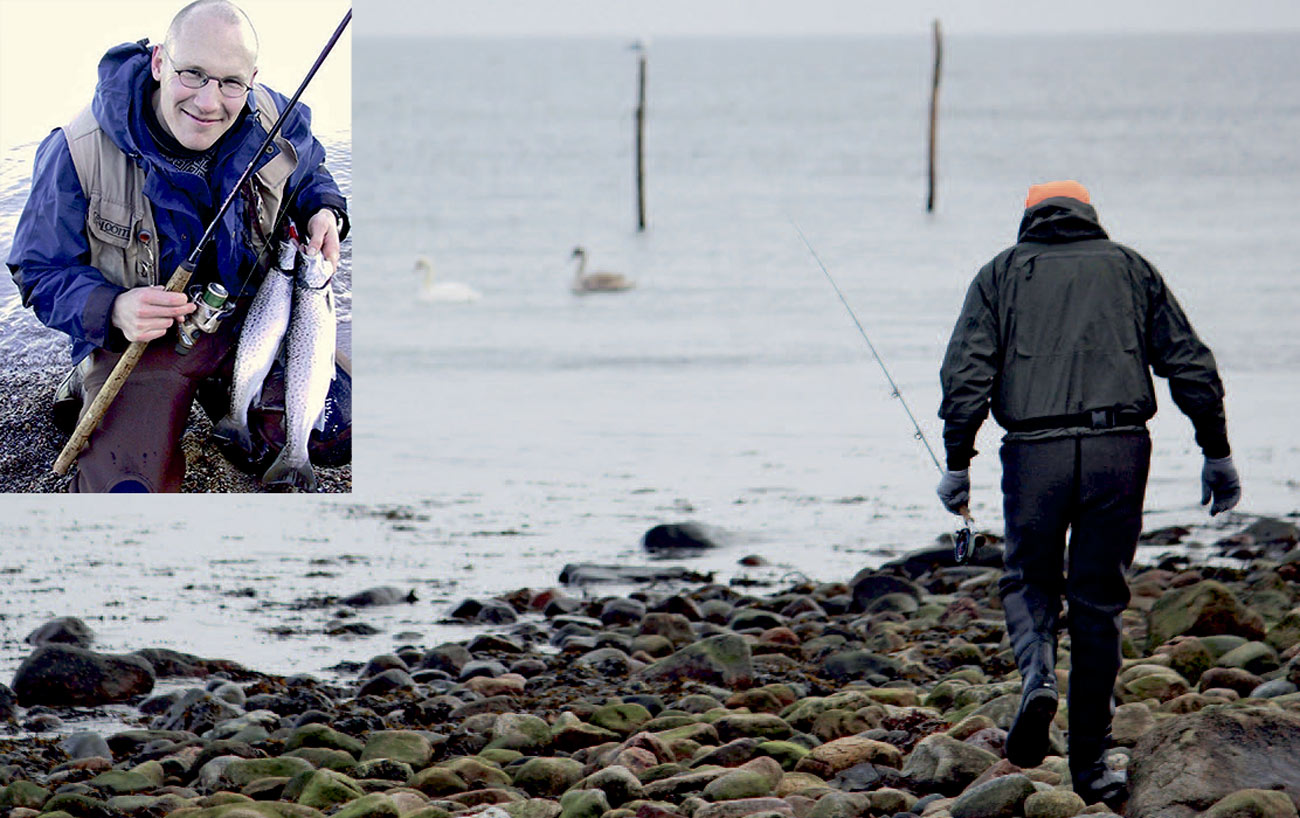 De mindre blanke fisk går tit istimer så har man først fået en er det med at være hurtigt klar igen. Her er det forfatteren der har haft en fin formiddag ved Mommark.