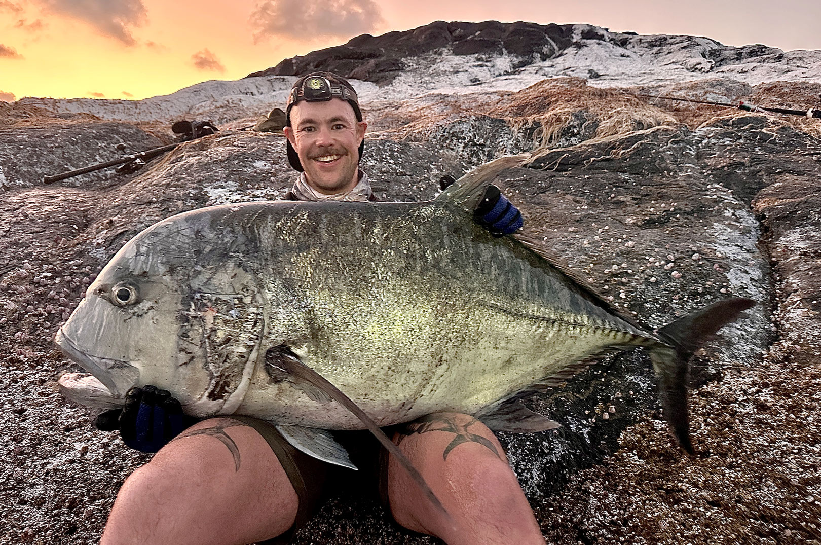 Den første GT til Mikkel Altmann fra klipperne og hvilken en! Anslået vægt på ca. 35-37kg og bevis på at detkunne lade sig gøre.